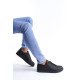 ALC Collection SLW165 Elite Bağcıklı Cilt Erkek Günlük Sneaker Ayakkabı CST - Siyah
