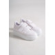 ALC Collection VALENCIA Bağcıksız Cırt Cırtlı Ortopedik Taban Kadın Sneaker Spor Ayakkabı CBT - Beyaz