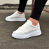 JY507 Alone Bağcıklı Cilt Erkek Günlük Sneaker Ayakkabı CBT Beyaz