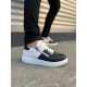 ALC Collection JY155 Warrior Bağcıklı ve Fermuarlı Cilt Erkek Günlük Sneaker Ayakkabı CBT - Beyaz/Siyah