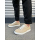 ALC Collection JY165 Elite Bağcıklı Süet Erkek Günlük Sneaker Ayakkabı SBT - Krem