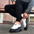 JY507 Alone Bağcıklı Cilt Erkek Günlük Sneaker Ayakkabı CST Beyaz/Siyah JY507 Alone Bağcıklı Cilt Erkek Günlük Sneaker Ayakkabı CST Beyaz/Siyah