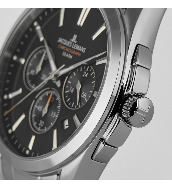 JACQUES LEMANS JACQUES LEMANS DERBY 1-1945.1D ERKEK KOL SAATİ