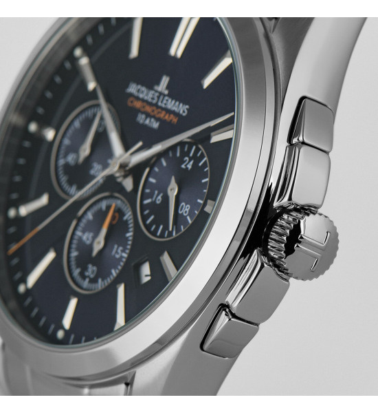 JACQUES LEMANS JACQUES LEMANS DERBY 1-1945.1E ERKEK KOL SAATİ