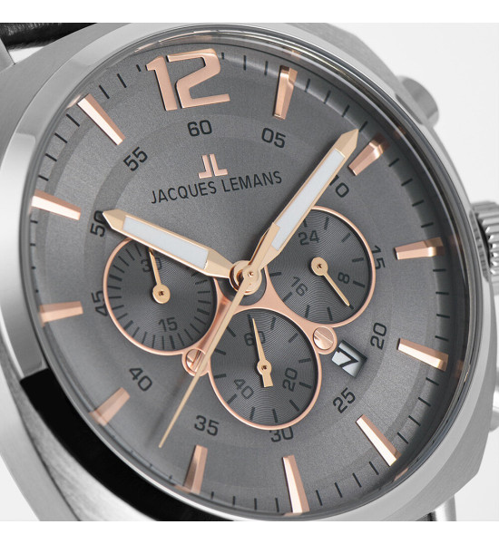 Jacques Lemans JACQUES LEMANS LUGANO 1-1645L ERKEK KOL SAATİ