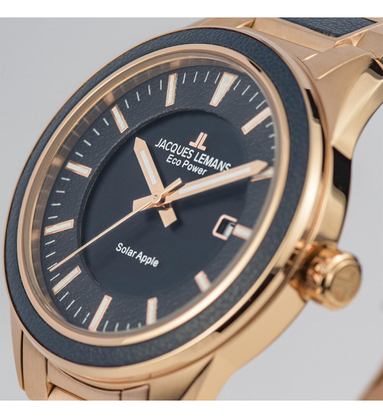 JACQUES LEMANS JACQUES LEMANS ECO POWER 1-2116F ERKEK KOL SAATİ