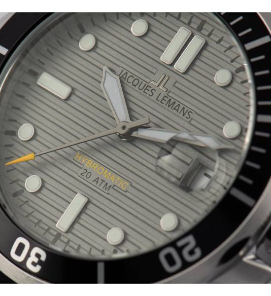 JACQUES LEMANS JACQUES LEMANS HYBROMATIC 1-2170B ERKEK KOL SAATİ