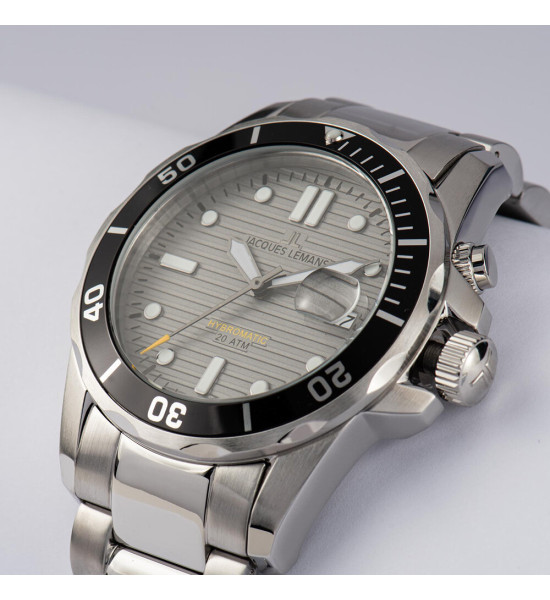 JACQUES LEMANS JACQUES LEMANS HYBROMATIC 1-2170H ERKEK KOL SAATİ