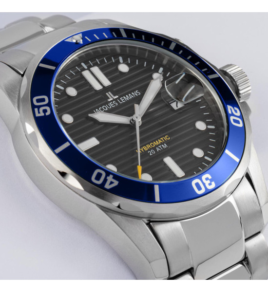 JACQUES LEMANS JACQUES LEMANS HYBROMATIC 1-2170J ERKEK KOL SAATİ