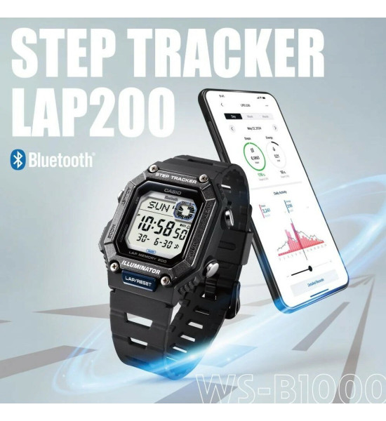 CASIO CASIO WS-B1000-1AVDF ERKEK KOL SAATİ