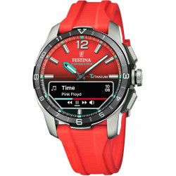 Orijinal Festına F23000/6 Connected D Red Erkek Kol Saati (2 Yıl Resmi Türkiye Garantili)