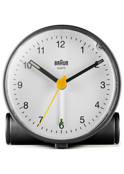 Orijinal Braun Bc01w Beyaz Klasik Analog Alarmlı Masa Saati (2 Yıl Resmi Türkiye Garantili)