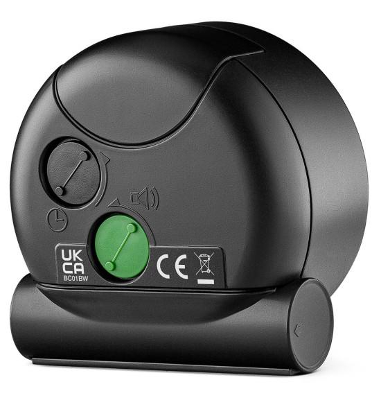 BRAUN & ZEON BRAUN BC01W BEYAZ KLASİK ANALOG ALARMLI MASA SAATİ