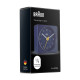 BRAUN BRAUN BC02BL MAVİ KLASİK SEYAHAT ANALOG ALARMLI MASA SAATİ