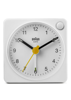 Orijinal Braun Bc02xw Beyaz Klasik Seyahat Analog Alarmlı Masa Saati (2 Yıl Resmi Türkiye Garantili)
