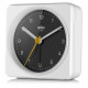 BRAUN BRAUN BC03WB BEYAZ-SİYAH KLASİK SEYAHAT ANALOG ALARMLI MASA SAATİ