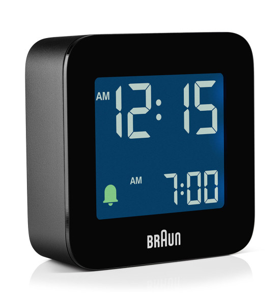 Braun BRAUN BC08B SİYAH KLASİK SEYAHAT DİJİTAL ALARMLI MASA SAATi
