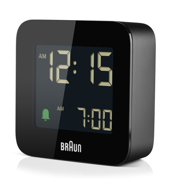 Braun BRAUN BC08B SİYAH KLASİK SEYAHAT DİJİTAL ALARMLI MASA SAATi