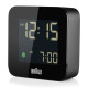 Braun BRAUN BC08B SİYAH KLASİK SEYAHAT DİJİTAL ALARMLI MASA SAATi
