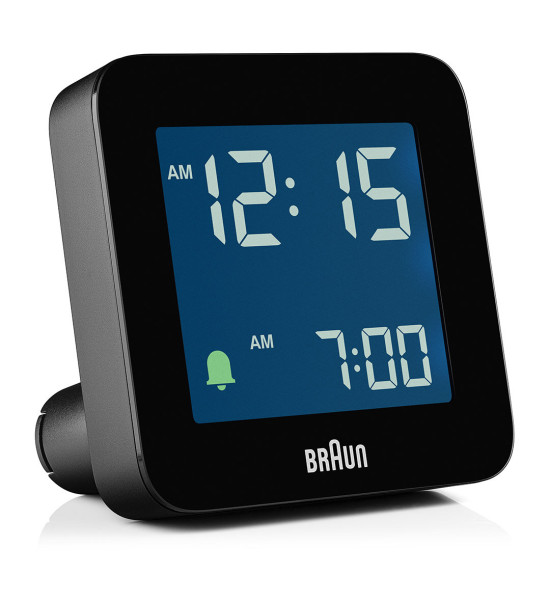 Braun BRAUN BC09B SİYAH DİJİTAL ALARMLI MASA SAATİ
