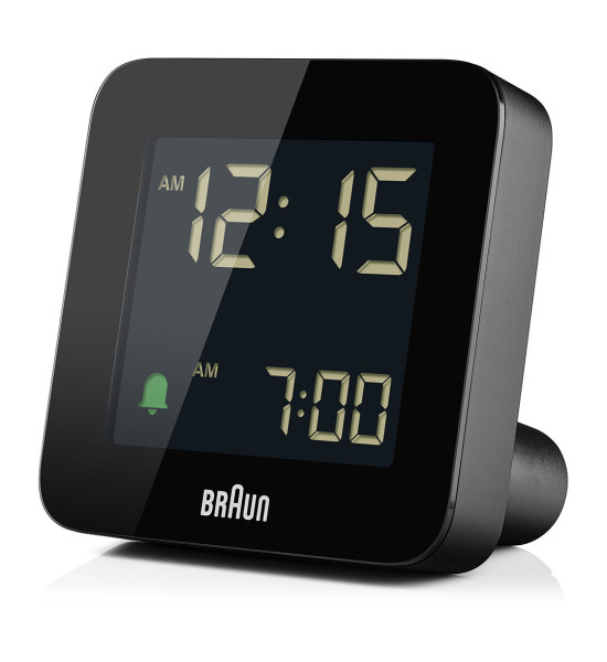 Braun BRAUN BC09B SİYAH DİJİTAL ALARMLI MASA SAATİ