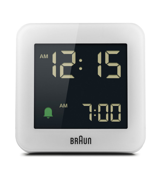 Braun BRAUN BC09W BEYAZ DİJİTAL ALARMLI MASA SAATİ