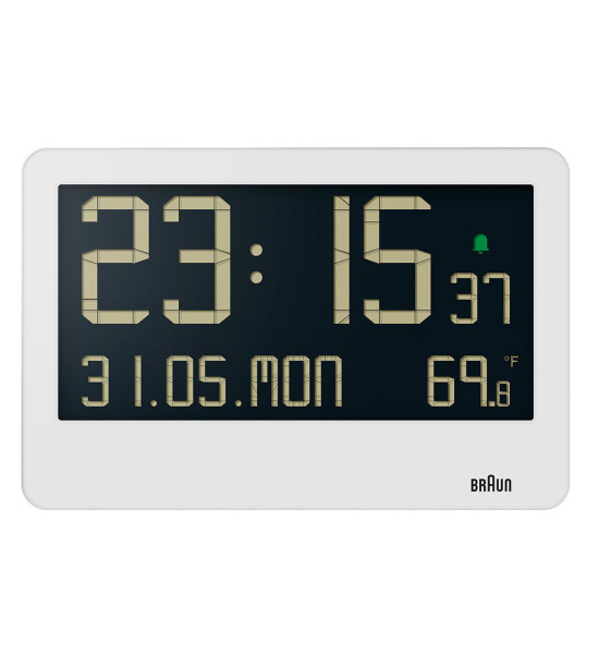 Braun BRAUN BC14W BEYAZ DİJİTAL DUVAR SAATİ