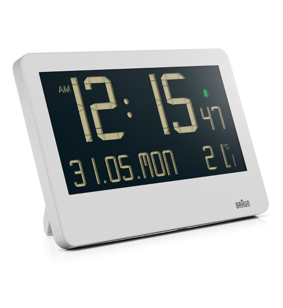 Braun BRAUN BC14W BEYAZ DİJİTAL DUVAR SAATİ