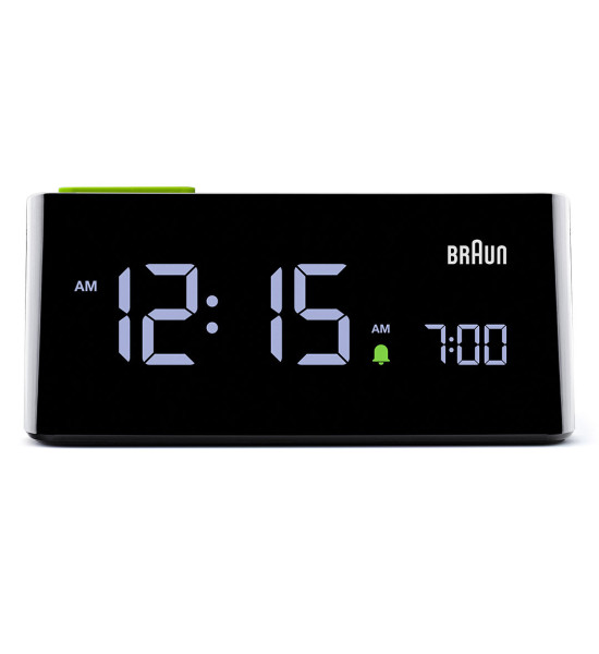 BRAUN BRAUN BC16BEU SİYAH VA LCD EKRAN DİJİTAL ALARMLI MASA SAATİ