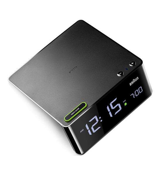 BRAUN BRAUN BC16BEU SİYAH VA LCD EKRAN DİJİTAL ALARMLI MASA SAATİ