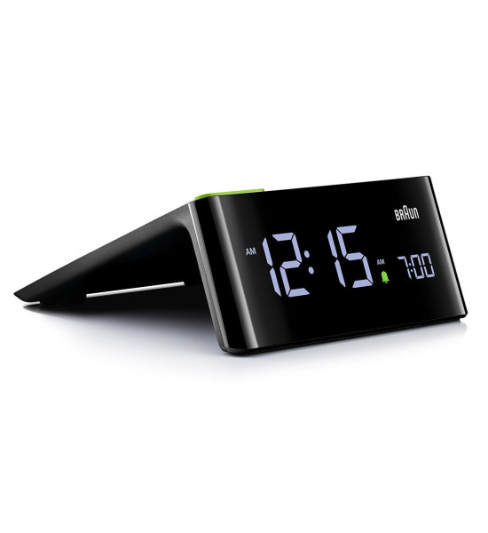 BRAUN BRAUN BC16BEU SİYAH VA LCD EKRAN DİJİTAL ALARMLI MASA SAATİ