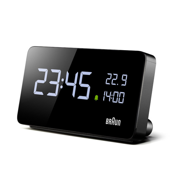 Braun BRAUN BC20BEU SİYAH DİJİTAL ALARMLI MASA SAATi