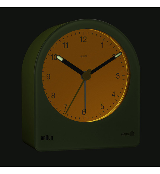 Braun BRAUN BC22GN YEŞİL KLASİK ANALOG ALARMLI MASA SAATİ