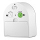 BRAUN BRAUN BC22W BEYAZ KLASİK ANALOG ALARMLI MASA SAATİ