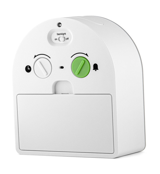 BRAUN BRAUN BC22W BEYAZ KLASİK ANALOG ALARMLI MASA SAATİ