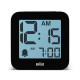 BRAUN BRAUN BC25WP BEYAZ TIME SPEAKING DİJİTAL ALARMLI MASA SAATi