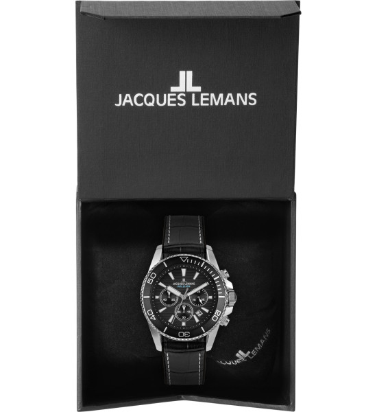 JACQUES LEMANS JACQUES LEMANS 1-2206A LIVERPOOL DIVER ERKEK KOL SAATİ