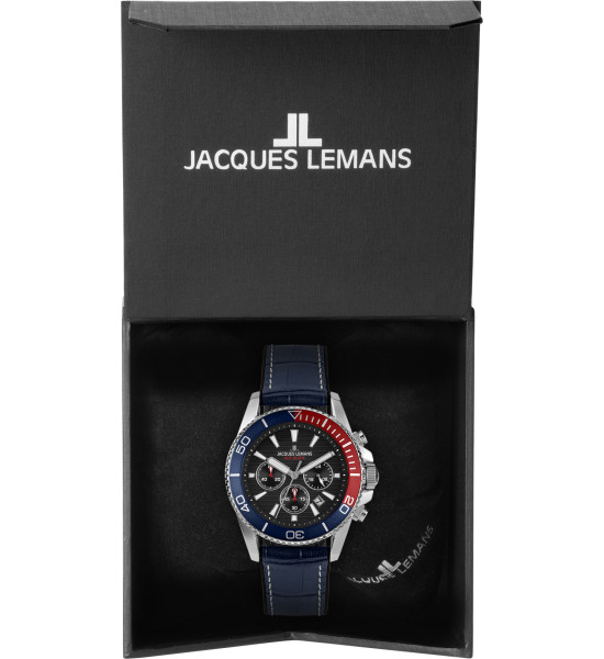 JACQUES LEMANS JACQUES LEMANS 1-2206D LIVERPOOL DIVER ERKEK KOL SAATİ