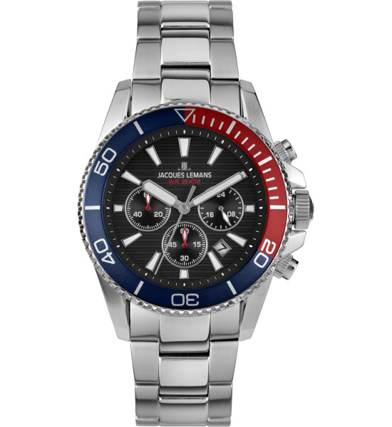 JACQUES LEMANS JACQUES LEMANS 1-2206J LIVERPOOL DIVER ERKEK KOL SAATİ