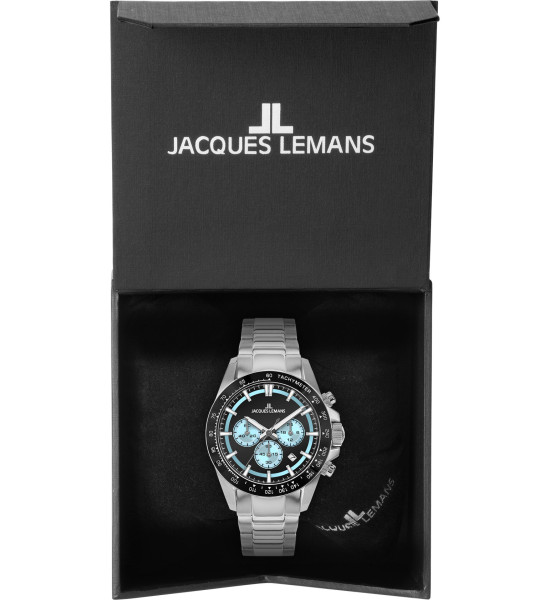JACQUES LEMANS JACQUES LEMANS 1-2207B LIVERPOOL CHRONOGRAPH ERKEK KOL SAATİ