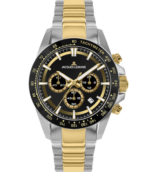 JACQUES LEMANS JACQUES LEMANS 1-2207D LIVERPOOL CHRONOGRAPH ERKEK KOL SAATİ
