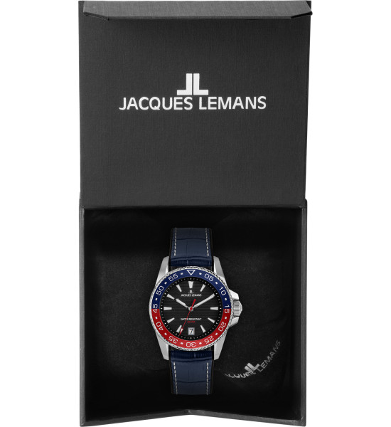 JACQUES LEMANS JACQUES LEMANS 1-2205D LIVERPOOL DIVER ERKEK KOL SAATİ