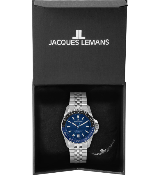 JACQUES LEMANS JACQUES LEMANS 1-2205I LIVERPOOL DIVER ERKEK KOL SAATİ