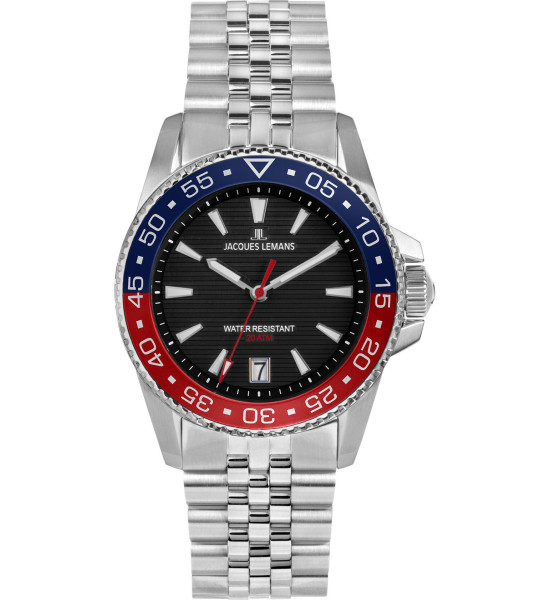 JACQUES LEMANS JACQUES LEMANS 1-2205K LIVERPOOL DIVER ERKEK KOL SAATİ