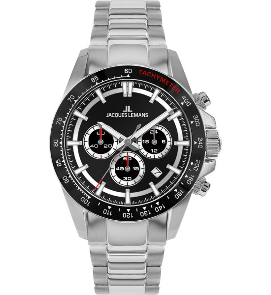 JACQUES LEMANS JACQUES LEMANS 1-2207A LIVERPOOL CHRONOGRAPH ERKEK KOL SAATİ