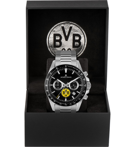 JACQUES LEMANS JACQUES LEMANS BORUSSIA DORTMUND BVB-06 ERKEK KOL SAATİ