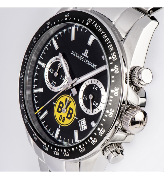 JACQUES LEMANS JACQUES LEMANS BORUSSIA DORTMUND BVB-06 ERKEK KOL SAATİ