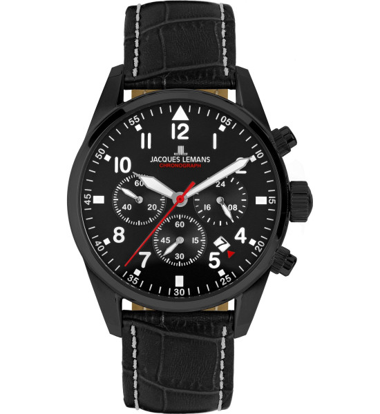 JACQUES LEMANS JACQUES LEMANS SPORT 42-2F ERKEK KOL SAATİ