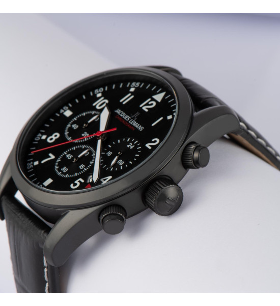 JACQUES LEMANS JACQUES LEMANS SPORT 42-2F ERKEK KOL SAATİ