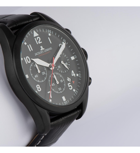 JACQUES LEMANS JACQUES LEMANS SPORT 42-2F ERKEK KOL SAATİ